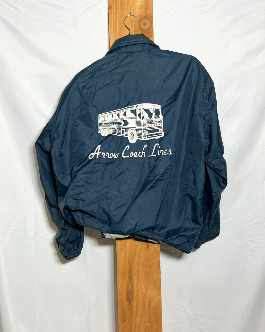 Vintage Arrow Coach Lines Windbreaker / Large