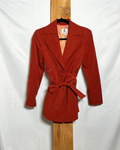 Belted Trench-Style Jacket / Small