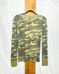 Camo Long Sleeve Thermal Top / Small