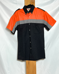 Vintage Racing Button-Up Shirt / Small