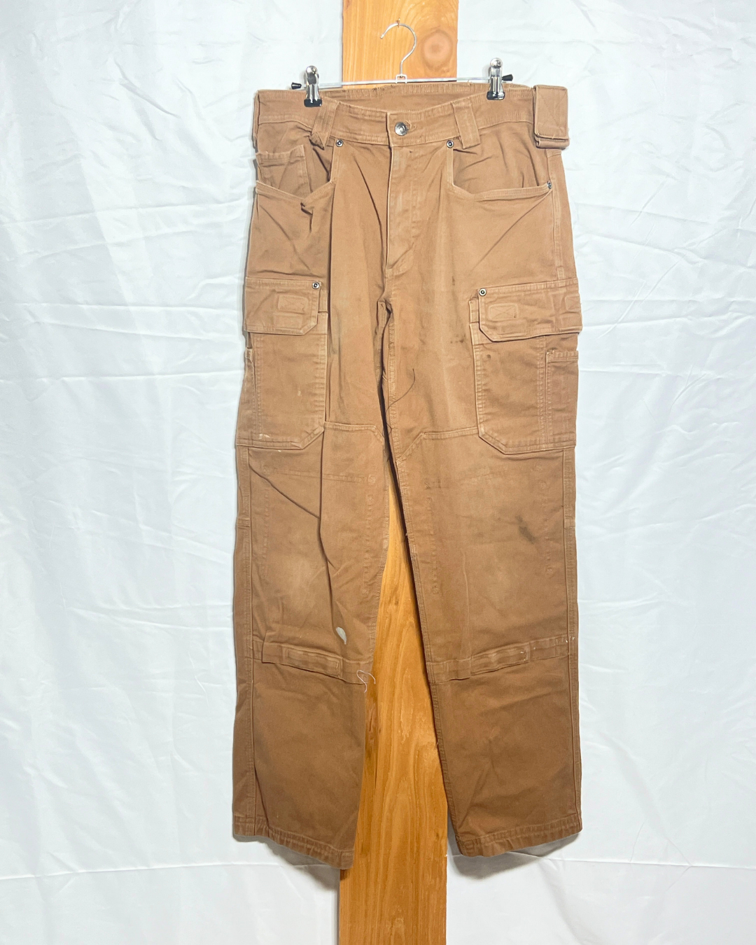 Duluth Trading Brown Workwear Cargo Pants / 32x32