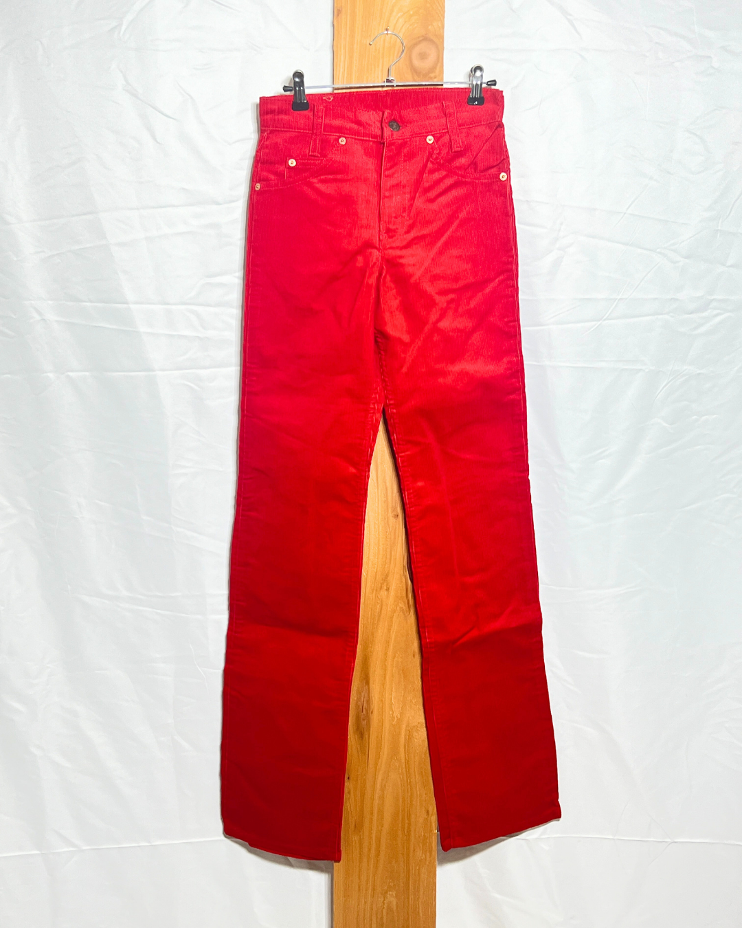 Deadstock Vintage Levi’s Red Corduroy Pants / 00